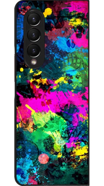 Coque Samsung Galaxy Z Fold3 5G - Splash paint
