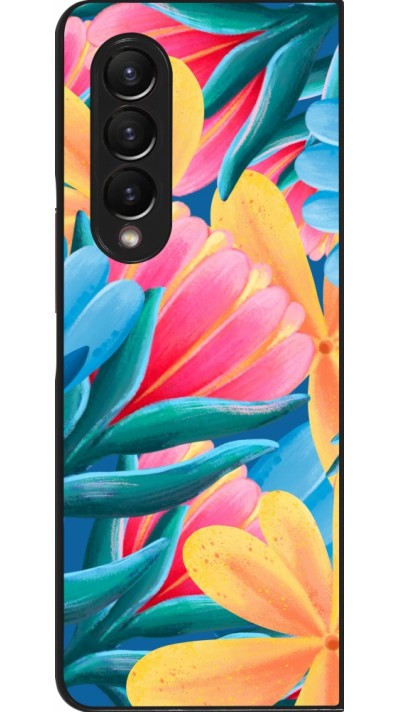 Coque Samsung Galaxy Z Fold3 5G - Spring 23 colorful flowers