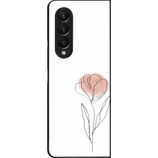 Coque Samsung Galaxy Z Fold3 5G - Spring 23 minimalist flower