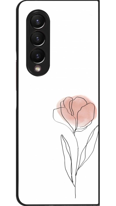 Coque Samsung Galaxy Z Fold3 5G - Spring 23 minimalist flower