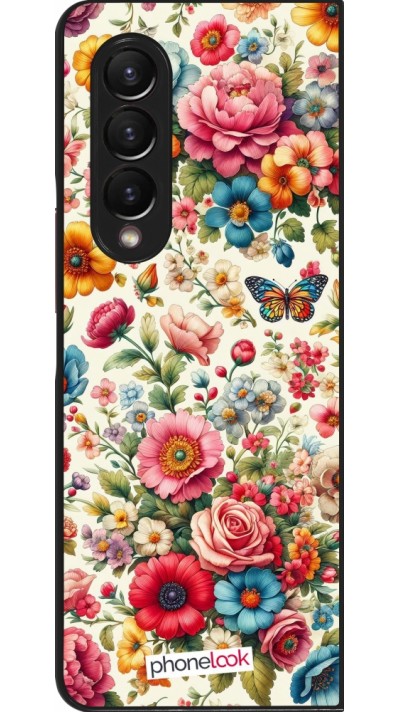 Coque Samsung Galaxy Z Fold3 5G - Spring 25 printemps fleuri