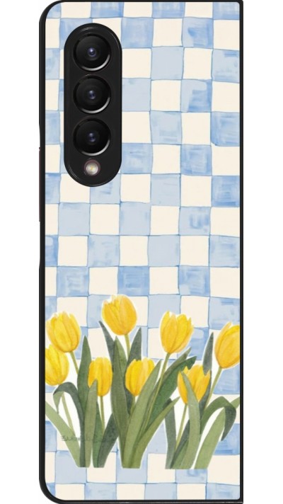 Coque Samsung Galaxy Z Fold3 5G - Blue vichy tulips Spring 2026