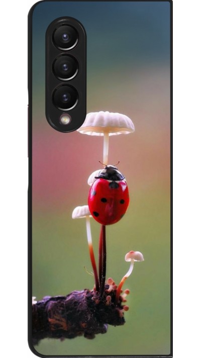 Coque Samsung Galaxy Z Fold3 5G - Ladybird on a mushroom Spring 2026