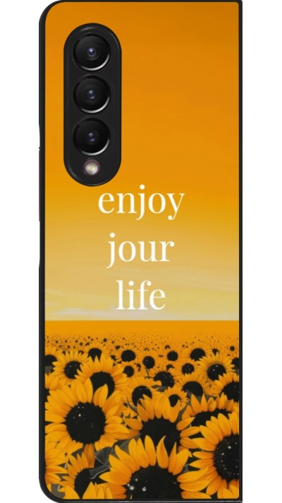 Coque Samsung Galaxy Z Fold3 5G - Summer 2025 Enjoy your life