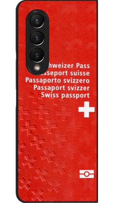Coque Samsung Galaxy Z Fold3 5G - Swiss Passport