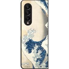Coque Samsung Galaxy Z Fold3 5G - Tableau art - La Grande Vague de Kanagawa - Hokusai