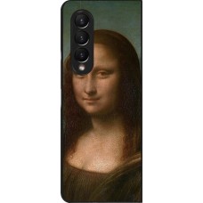 Coque Samsung Galaxy Z Fold3 5G - Tableau art - La Joconde - Léonard de Vinci