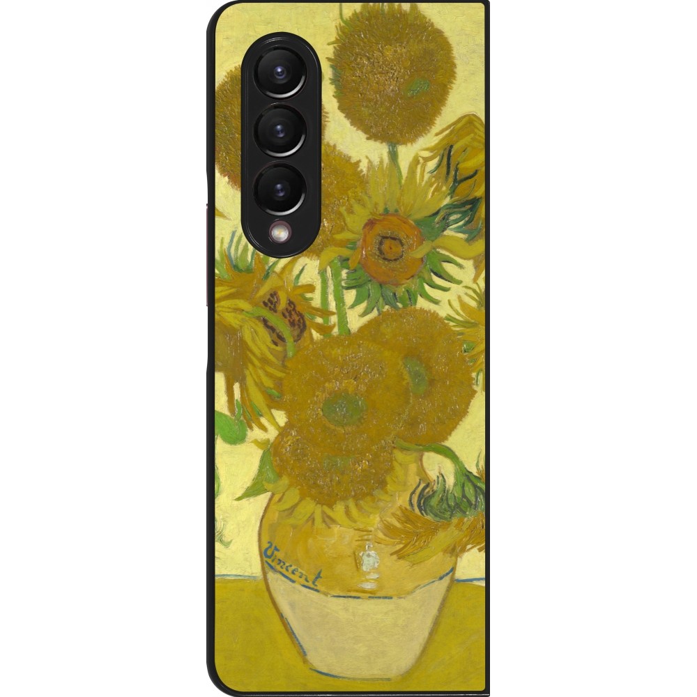Coque Samsung Galaxy Z Fold3 5G - Tableau art - Les Tournesols - Van Gogh