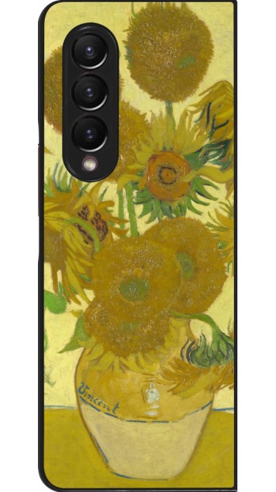 Samsung Galaxy Z Fold3 5G Case Hülle - Kunstbild - Sonnenblumen  - Van Gogh