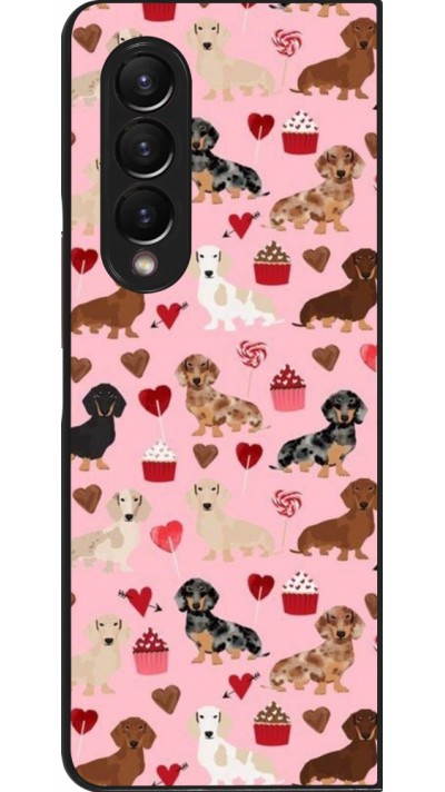 Coque Samsung Galaxy Z Fold3 5G - Valentine 2024 puppy love