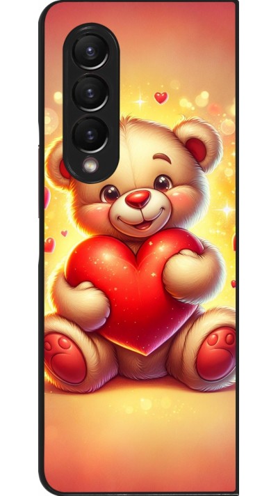 Coque Samsung Galaxy Z Fold3 5G - Valentine 2024 Teddy love