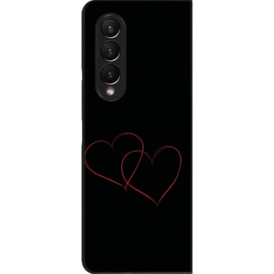 Samsung Galaxy Z Fold3 5G Case Hülle - Valentine 2023 attached heart