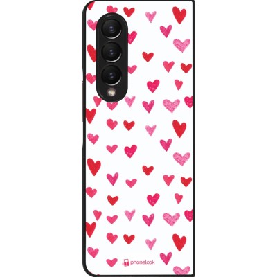 Coque Samsung Galaxy Z Fold3 5G - Valentine 2022 Many pink hearts