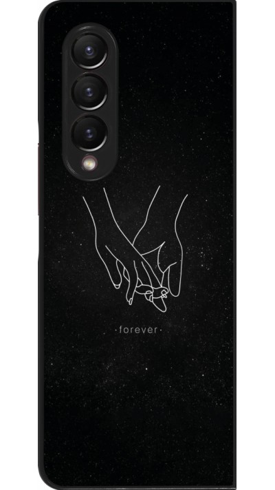 Coque Samsung Galaxy Z Fold3 5G - Valentine 2023 hands forever
