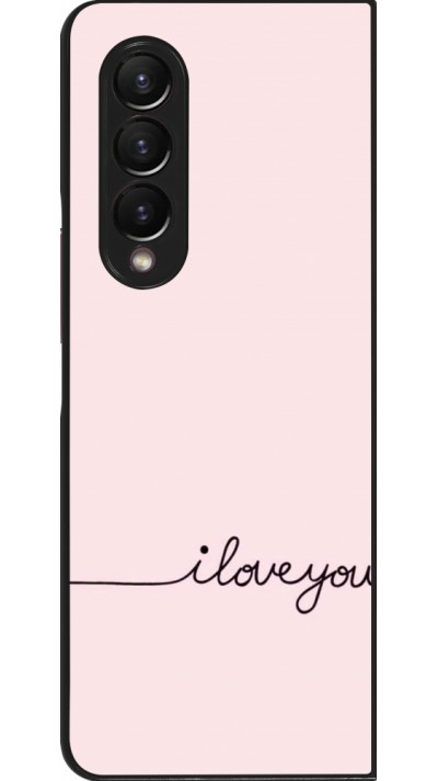 Coque Samsung Galaxy Z Fold3 5G - Valentine 2023 i love you writing