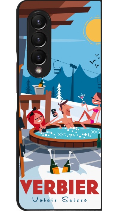 Coque Samsung Galaxy Z Fold3 5G - Verbier Mountain Jacuzzi