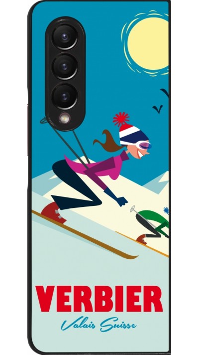 Coque Samsung Galaxy Z Fold3 5G - Verbier Ski Downhill
