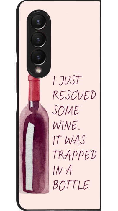 Coque Samsung Galaxy Z Fold3 5G - I just rescued some wine