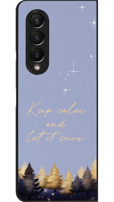 Samsung Galaxy Z Fold3 5G Case Hülle - Winter 25 Winter illustration of trees