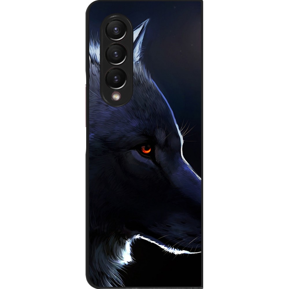 Coque Samsung Galaxy Z Fold3 5G - Wolf Shape