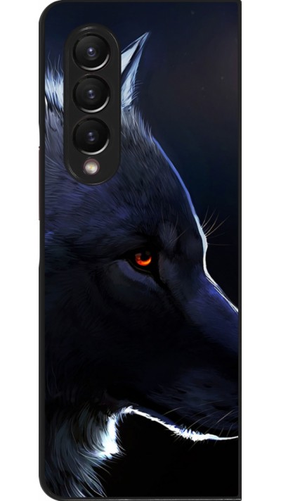 Coque Samsung Galaxy Z Fold3 5G - Wolf Shape