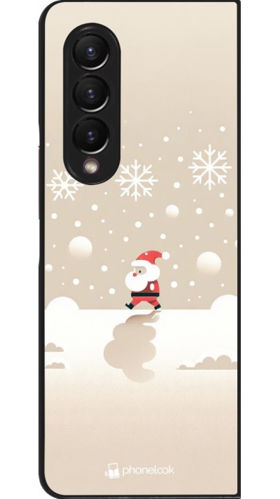 Coque Samsung Galaxy Z Fold3 5G - Noël 2023 Minimalist Santa