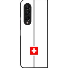 Samsung Galaxy Z Fold4 Case Hülle - Kanton CH weiss