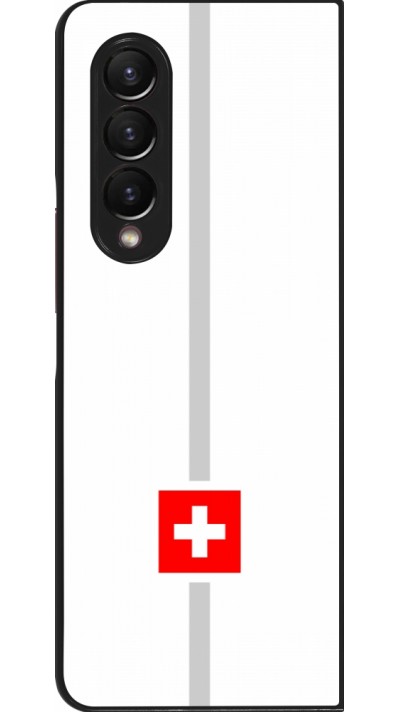 Samsung Galaxy Z Fold4 Case Hülle - Kanton CH weiss