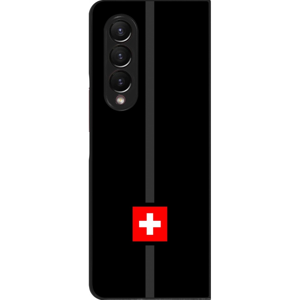 Coque Samsung Galaxy Z Fold4 - Canton CH noir