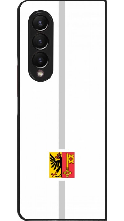 Samsung Galaxy Z Fold4 Case Hülle - Kanton GE weiss