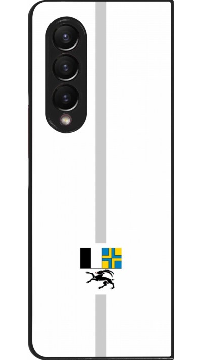 Samsung Galaxy Z Fold4 Case Hülle - Kanton GR weiss