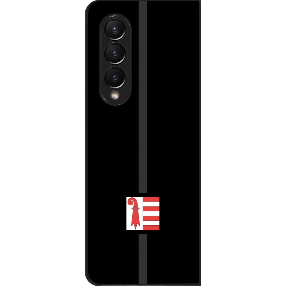 Coque Samsung Galaxy Z Fold4 - Canton JU noir