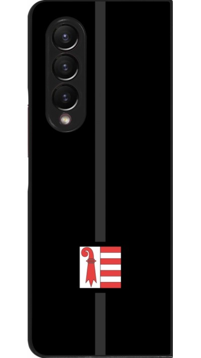 Samsung Galaxy Z Fold4 Case Hülle - Kanton JU schwarz
