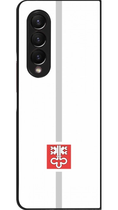 Samsung Galaxy Z Fold4 Case Hülle - Kanton NW weiss