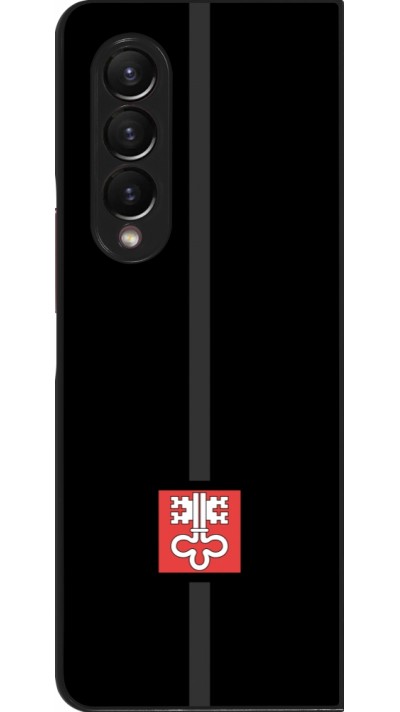 Samsung Galaxy Z Fold4 Case Hülle - Kanton NW schwarz