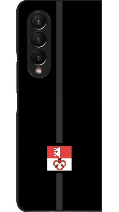 Samsung Galaxy Z Fold4 Case Hülle - Kanton OW schwarz
