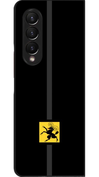 Samsung Galaxy Z Fold4 Case Hülle - Kanton SH schwarz