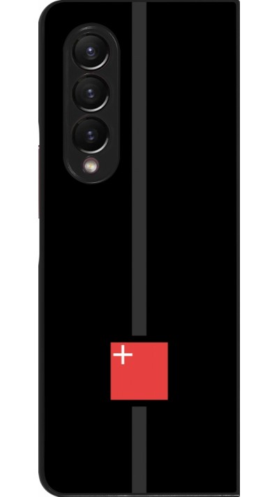 Samsung Galaxy Z Fold4 Case Hülle - Kanton SZ schwarz