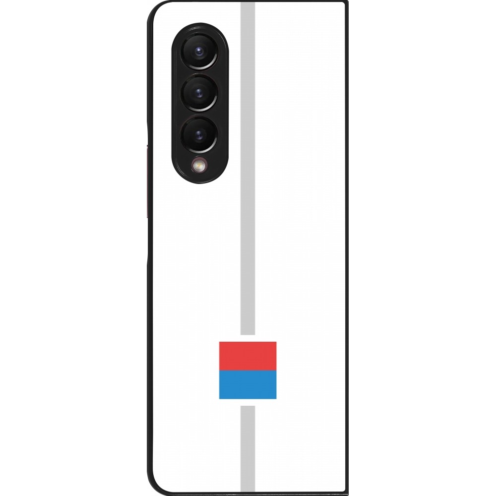 Samsung Galaxy Z Fold4 Case Hülle - Kanton TI weiss