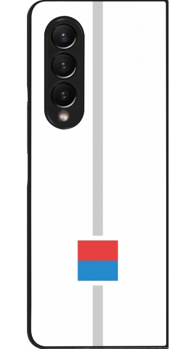Samsung Galaxy Z Fold4 Case Hülle - Kanton TI weiss