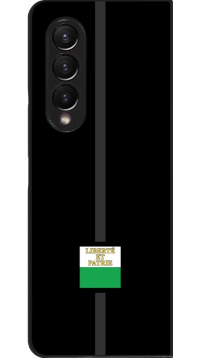Samsung Galaxy Z Fold4 Case Hülle - Kanton VD schwarz