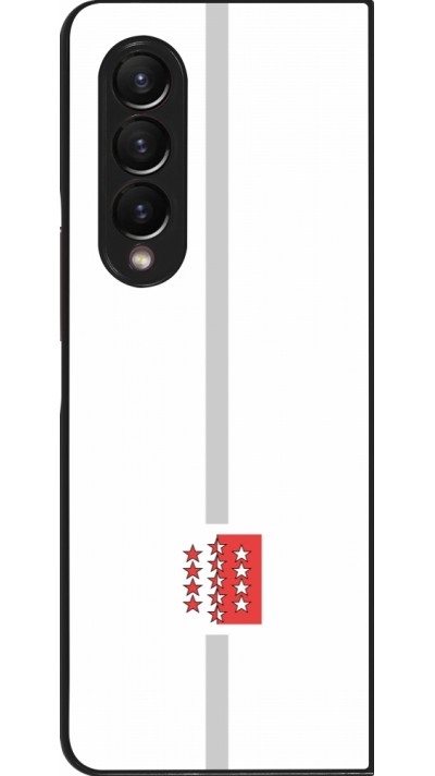 Samsung Galaxy Z Fold4 Case Hülle - Kanton VS weiss