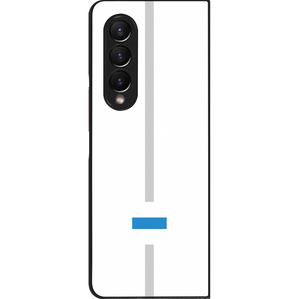 Samsung Galaxy Z Fold4 Case Hülle - Kanton ZG weiss