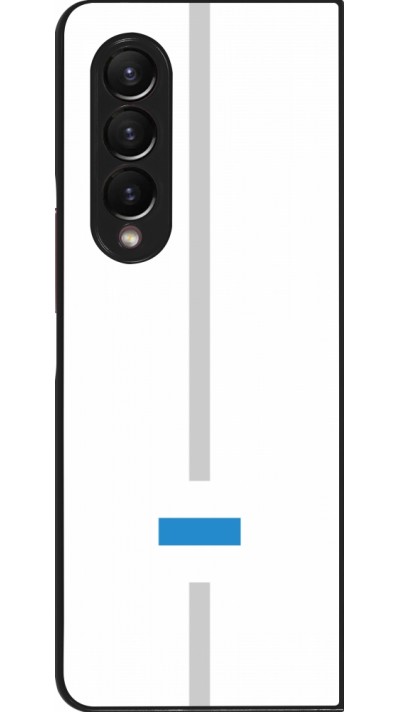 Samsung Galaxy Z Fold4 Case Hülle - Kanton ZG weiss