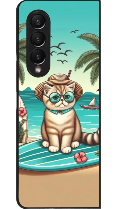 Coque Samsung Galaxy Z Fold4 - Chat Surf Style