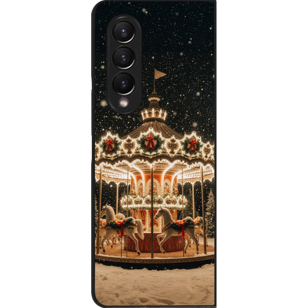 Coque Samsung Galaxy Z Fold4 - Christmas 25 Carousel