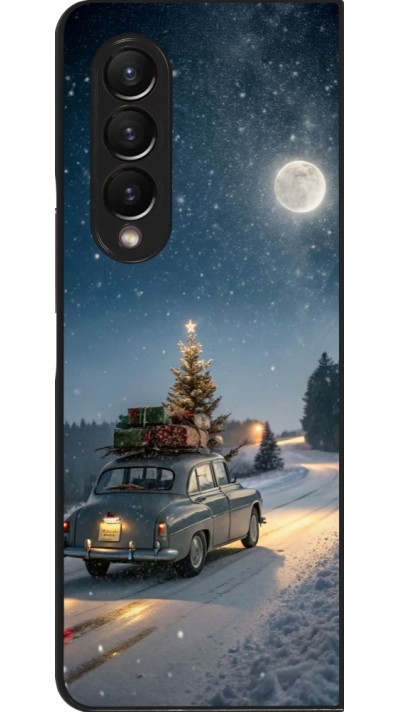 Coque Samsung Galaxy Z Fold4 - Christmas 25 Car with Tree Xmas