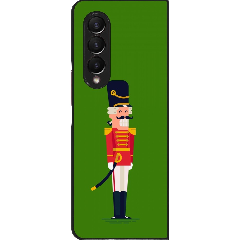 Coque Samsung Galaxy Z Fold4 - Christmas 25 Nutcracker Green
