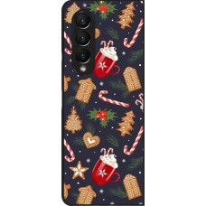 Coque Samsung Galaxy Z Fold4 - Christmas 25 Pattern Gingerbread House