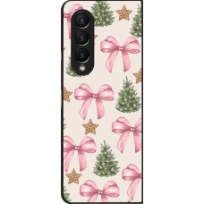 Coque Samsung Galaxy Z Fold4 - Christmas 25 Vintage Ribbons